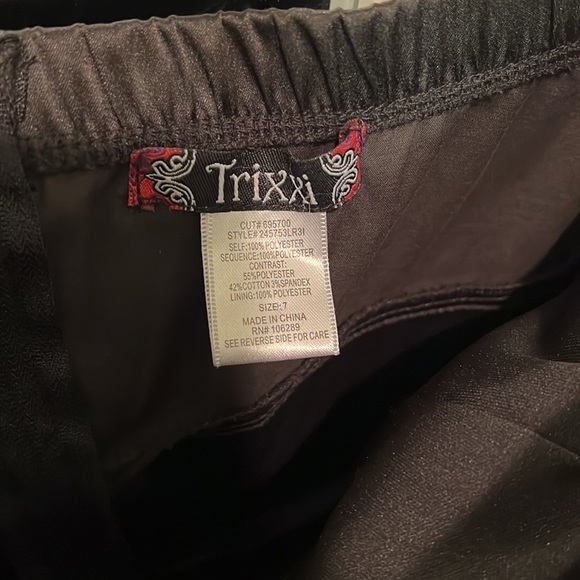 037 Trixxi Zebra Black Sequin Cocktail Dress - Picture 3 of 8